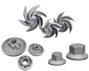Selection of parts cast by Post Precision